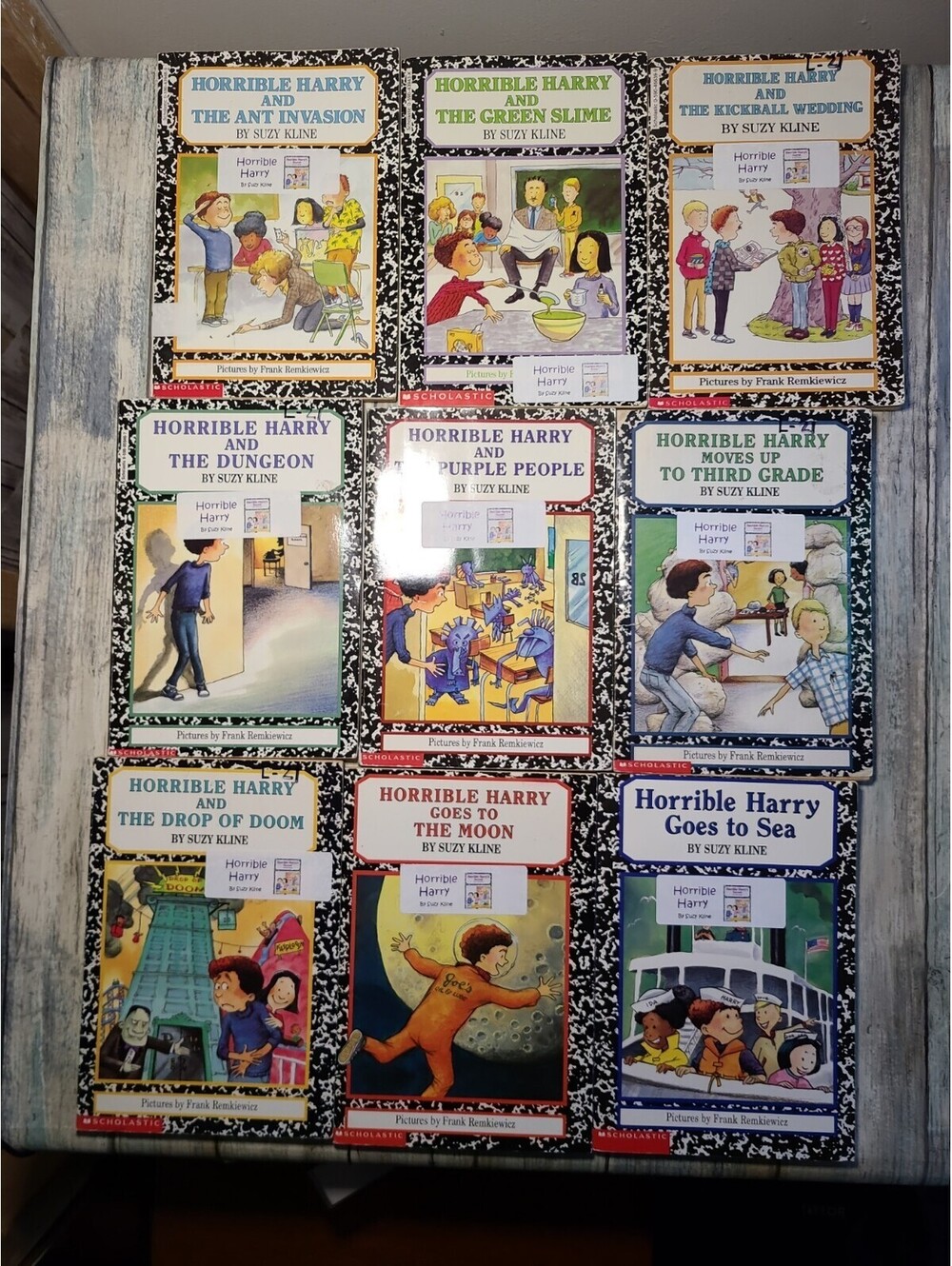 9 Horrible Harry Vintage Books From 1989 To 2001